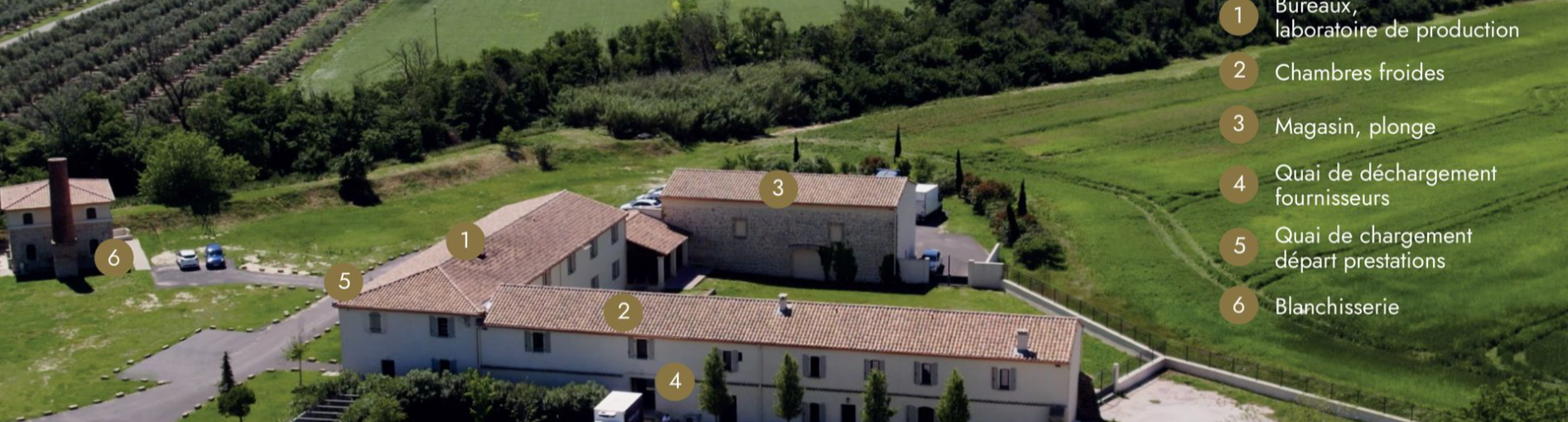 Monsieur LOUIS Traiteur Haut de Gamme Montpellier Site & Logistique 